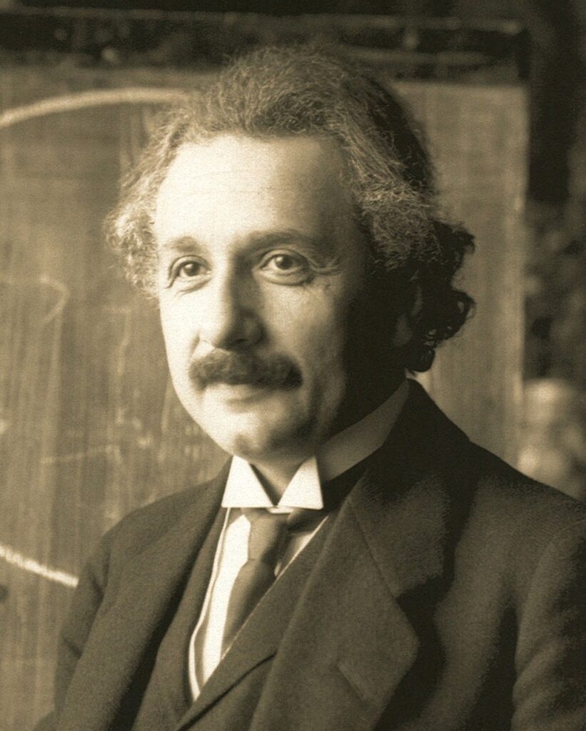 albert einstein, portrait, person